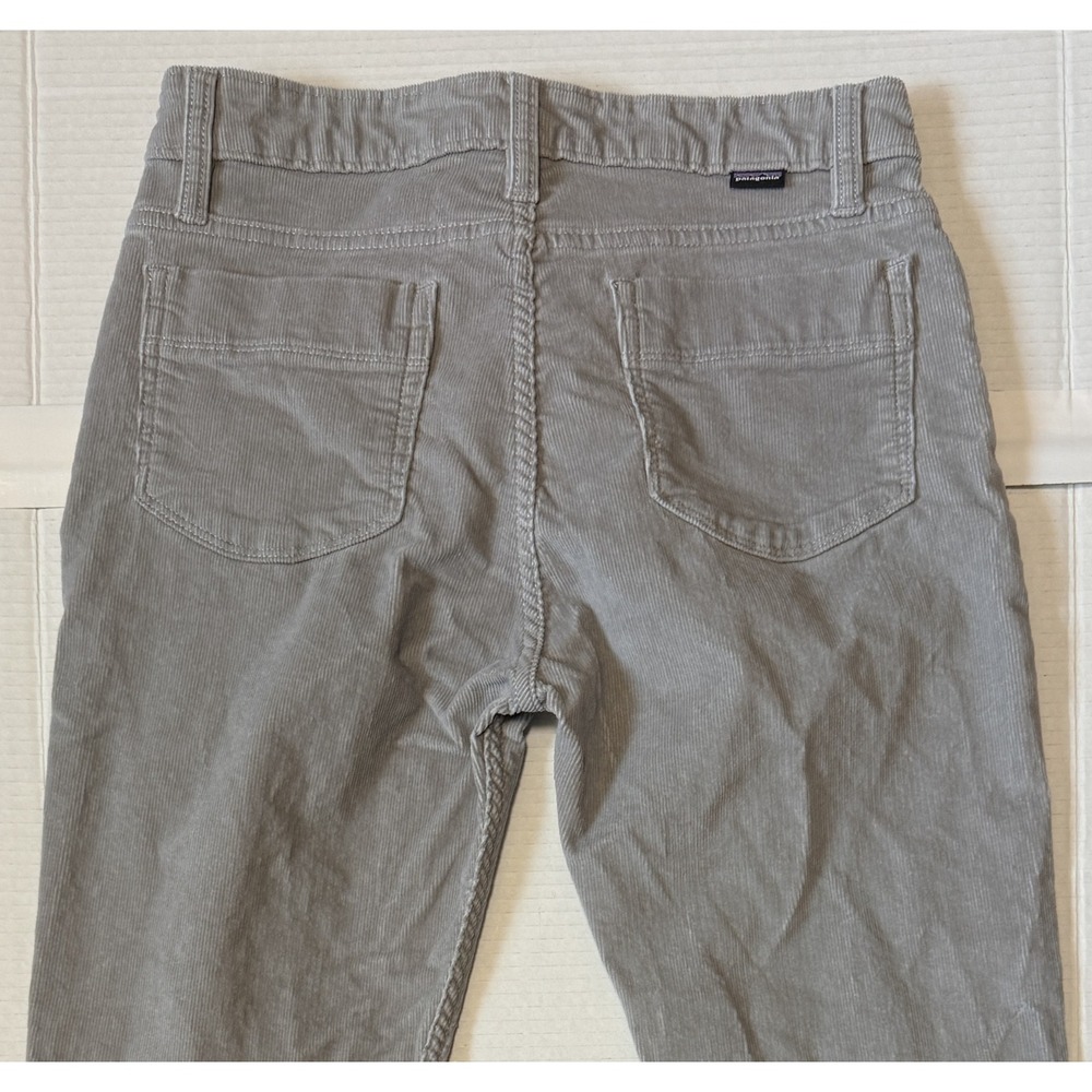 PATAGONIA - Women's Gray Corduroy Slim Fit Pants - Size 27 (4)